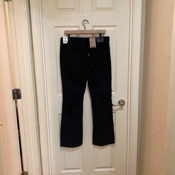 NWT Levi’s 315 Shaping Bootcut-Black Corduroy- 31x30 - Picture 2 of 11